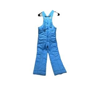 Vintage Boys/Girls Unisex Kids sears snow bib size 10 blue